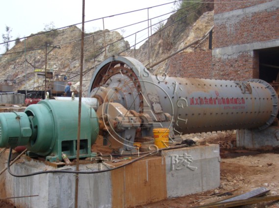 江西九江磨礦現場